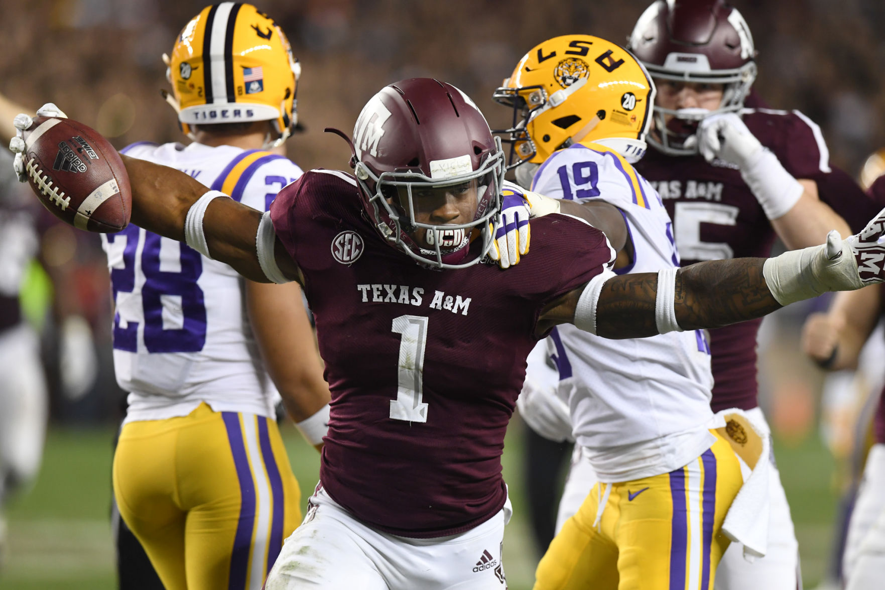 Texas A&M vs. LSU football